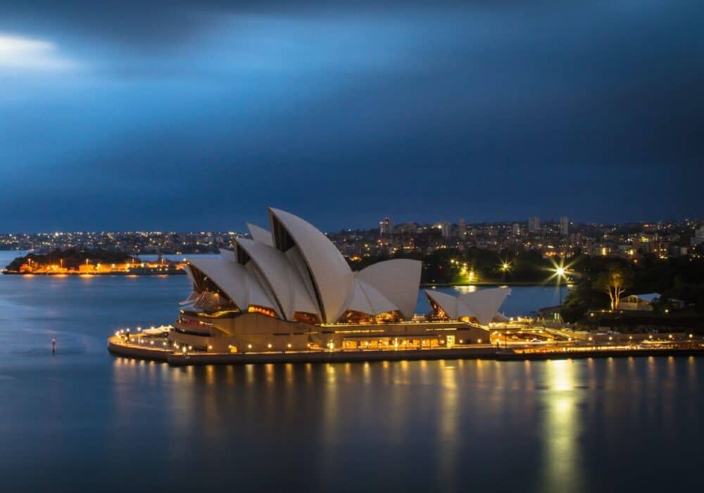 Sydney opera house in Australia