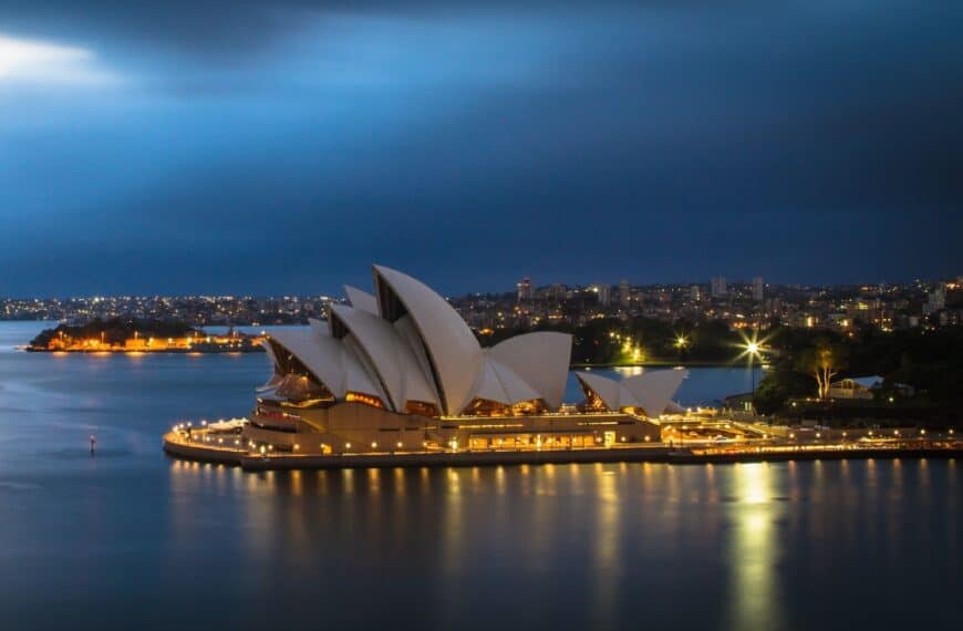 Sydney opera house in Australia